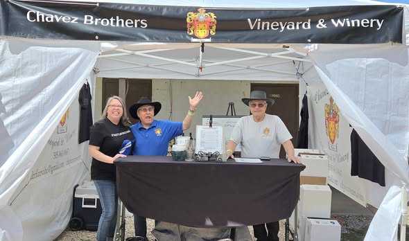 Chavez Winery at local festival