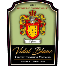 Chavez Brothers Vineyard Vildal Banc Wine